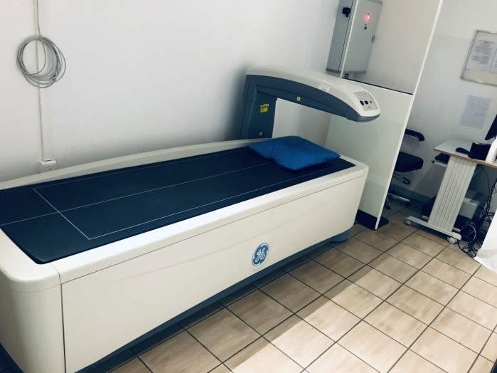Photographie de l'osteodensitometrie
